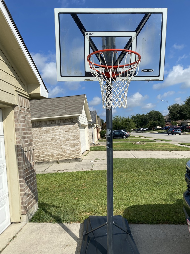 FREE Lifetime Basketball Hoop – Pickup Only
