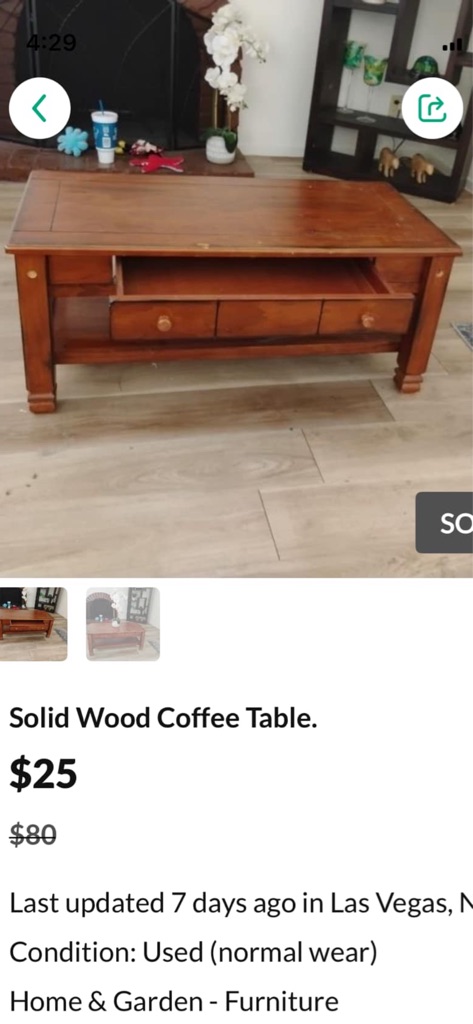 Free Coffee Table/FREE…