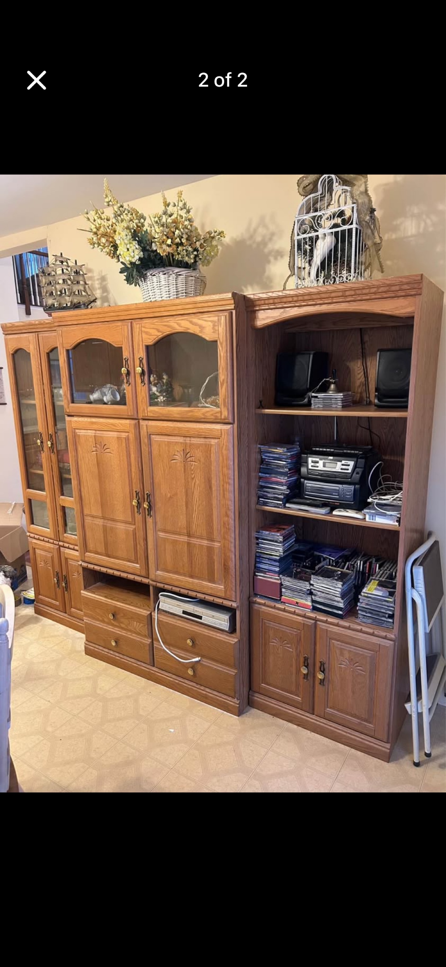 FREE ETHAN ALLEN HUTCH