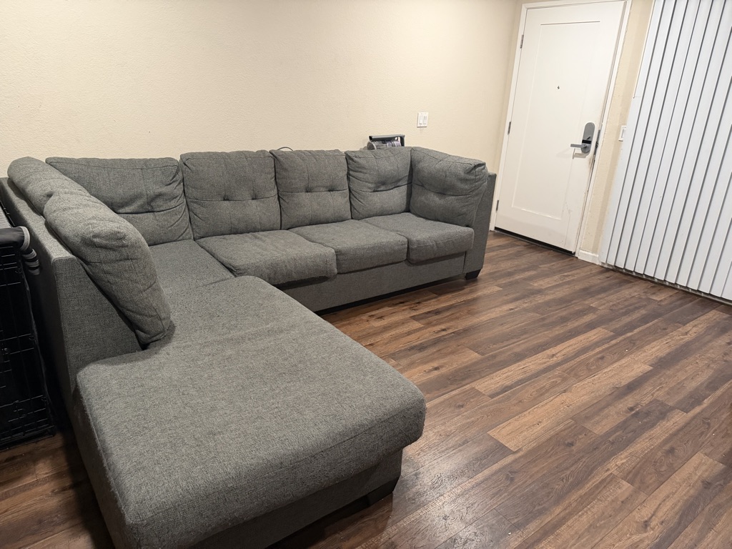 Free Sectional with bed