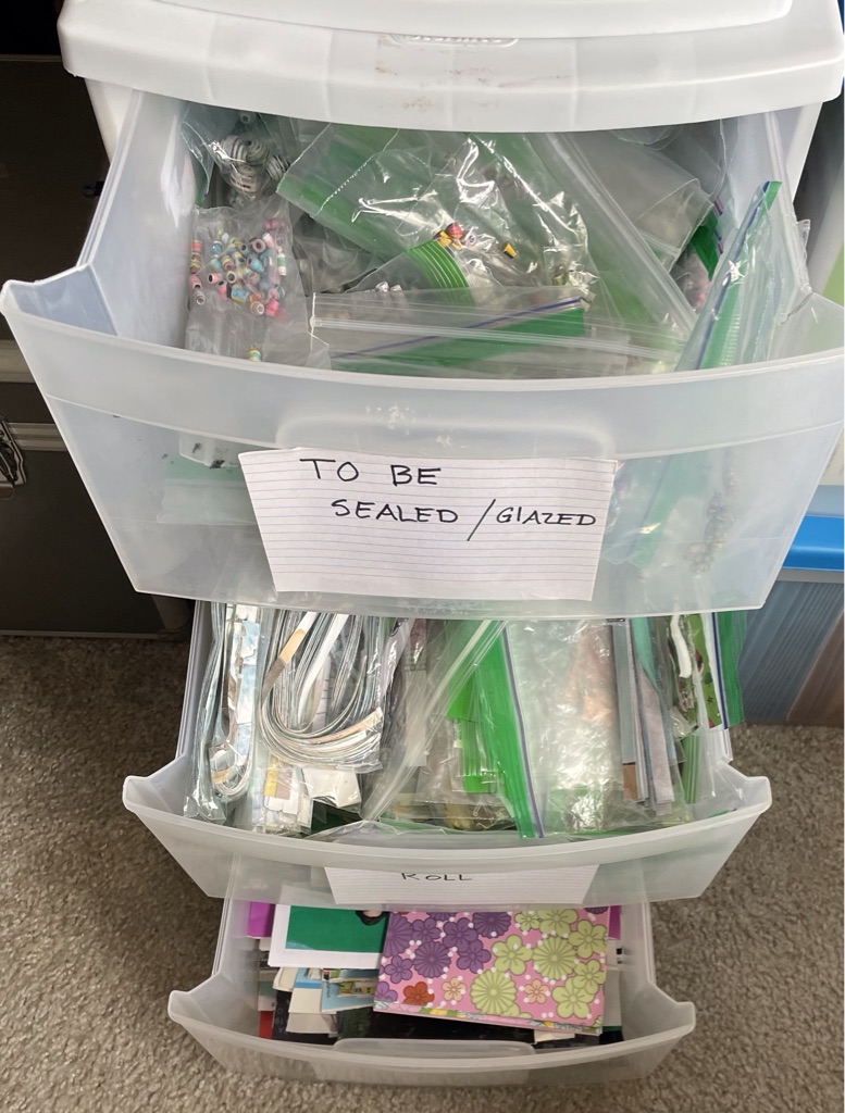 Free Paper Bead making supplies