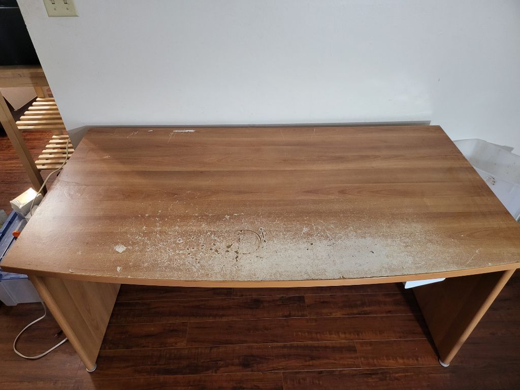 Free wooden desk