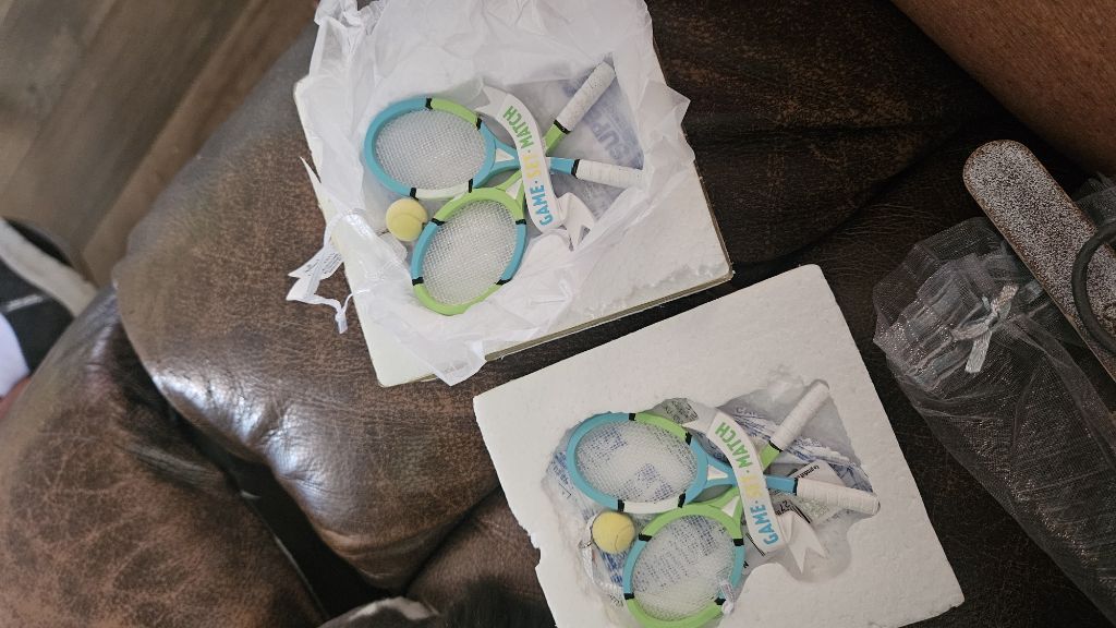 Free Tennis lover gift tag, ornament...