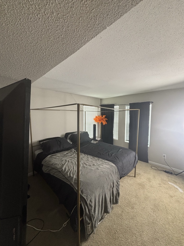 Free King size golden canopy bed