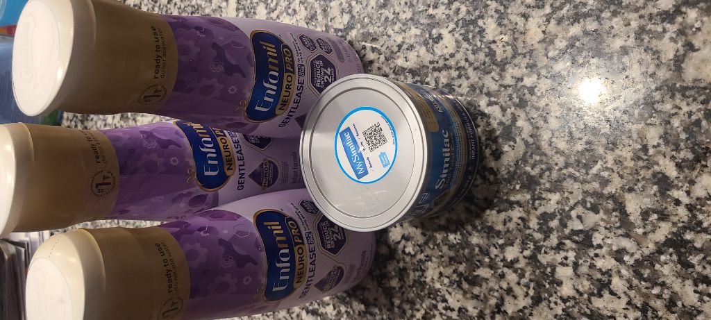 Free ready to use Enfamil NeuroPro formula and Blue Similac