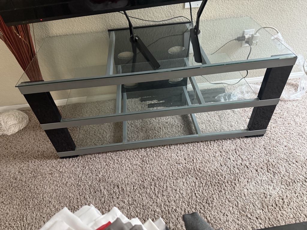 Free tv stand and alot more miscellaneous.