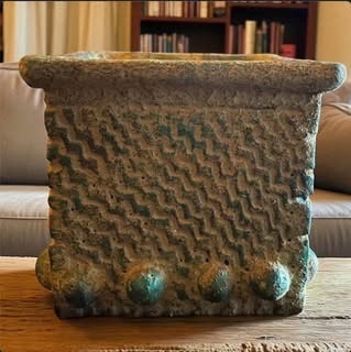 Free Textured Mexican Candle/Planter