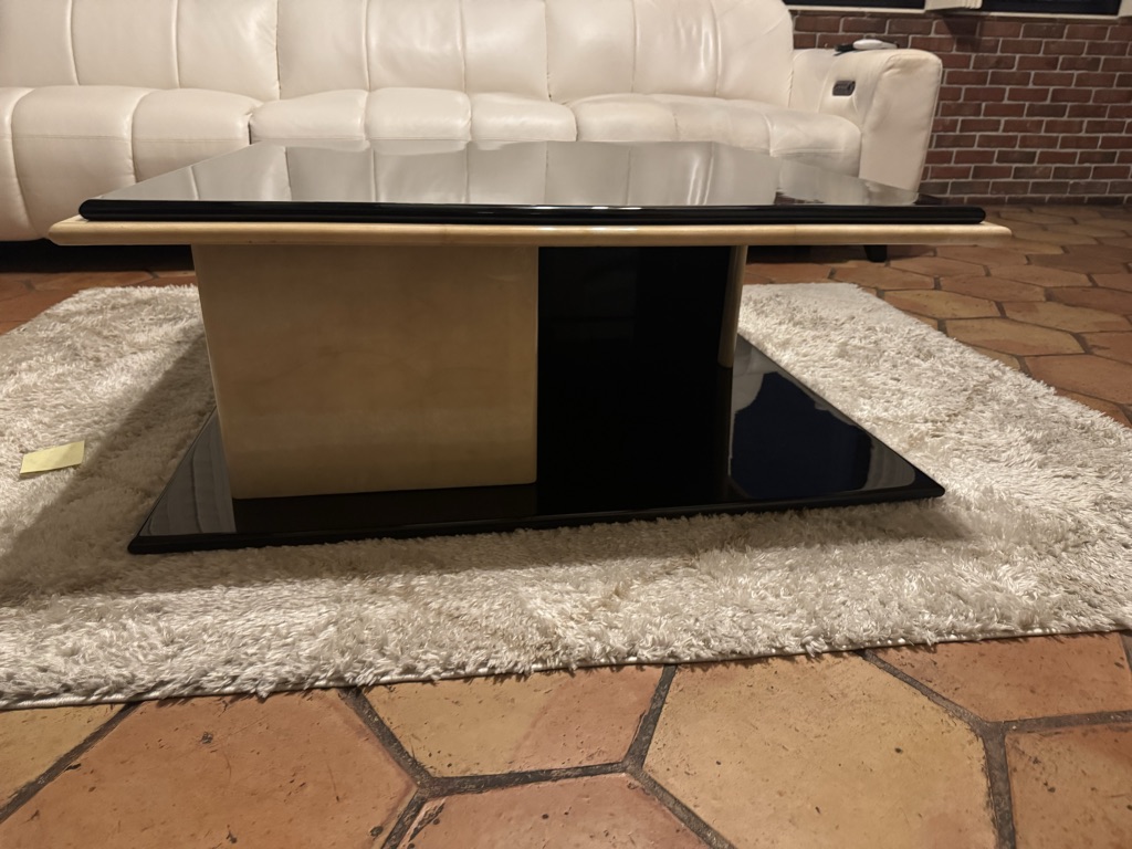 Free Black Square Coffee Table