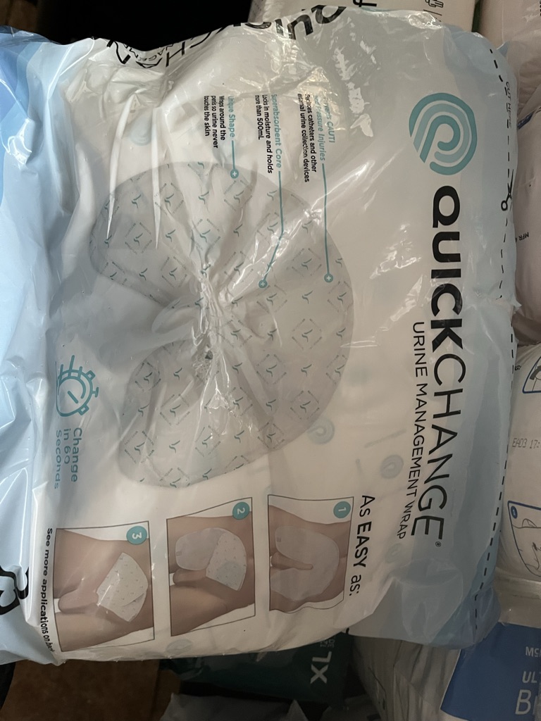 Free Men Depends and urine wrap