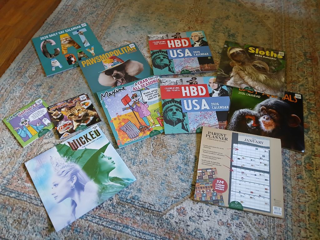 Free 2026 brand new calendars lot