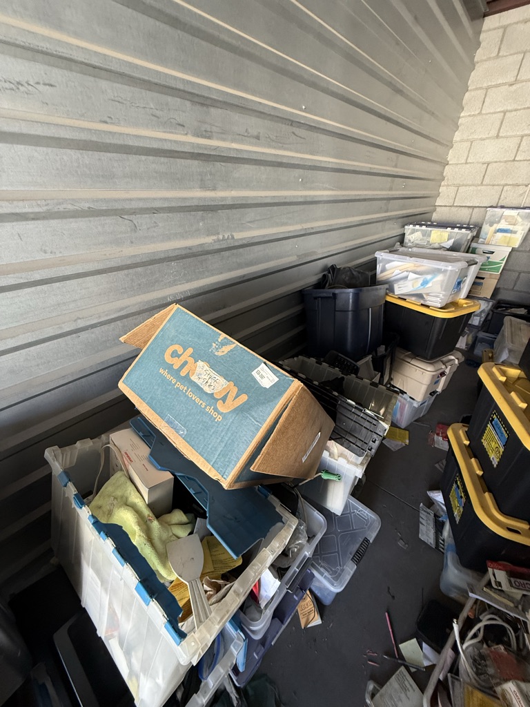 Free Leftover stuff from a purchased storage