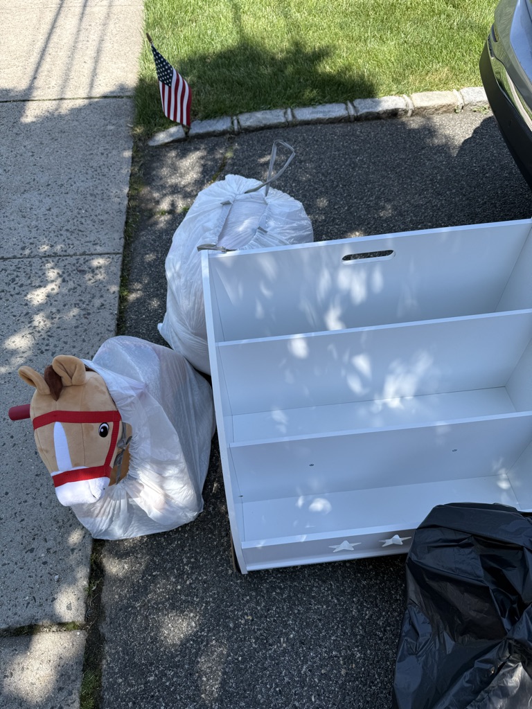 Free Newborn baby boy clothes and some large toys