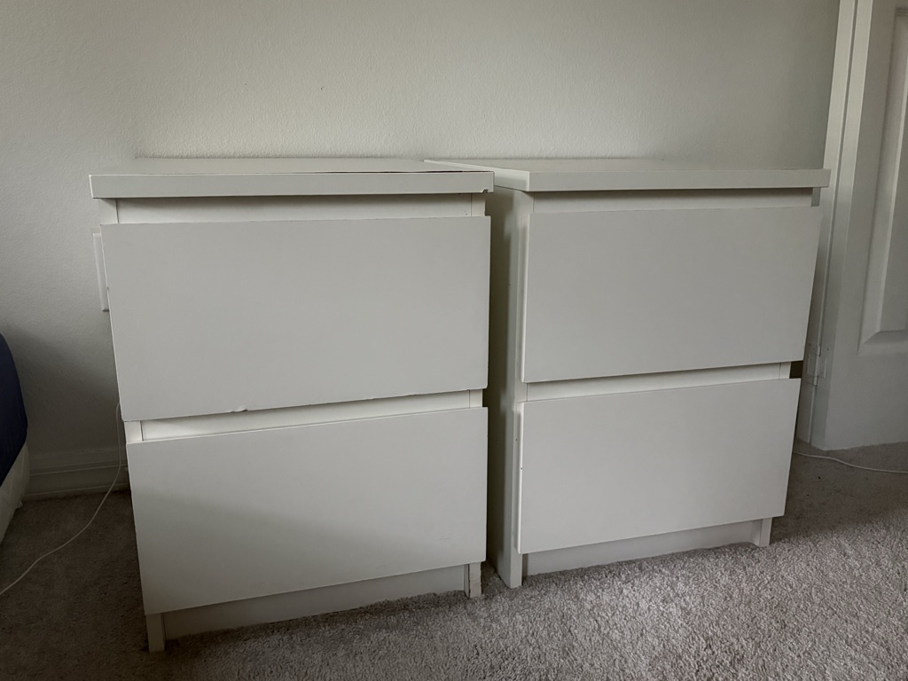 Free Two nightstands