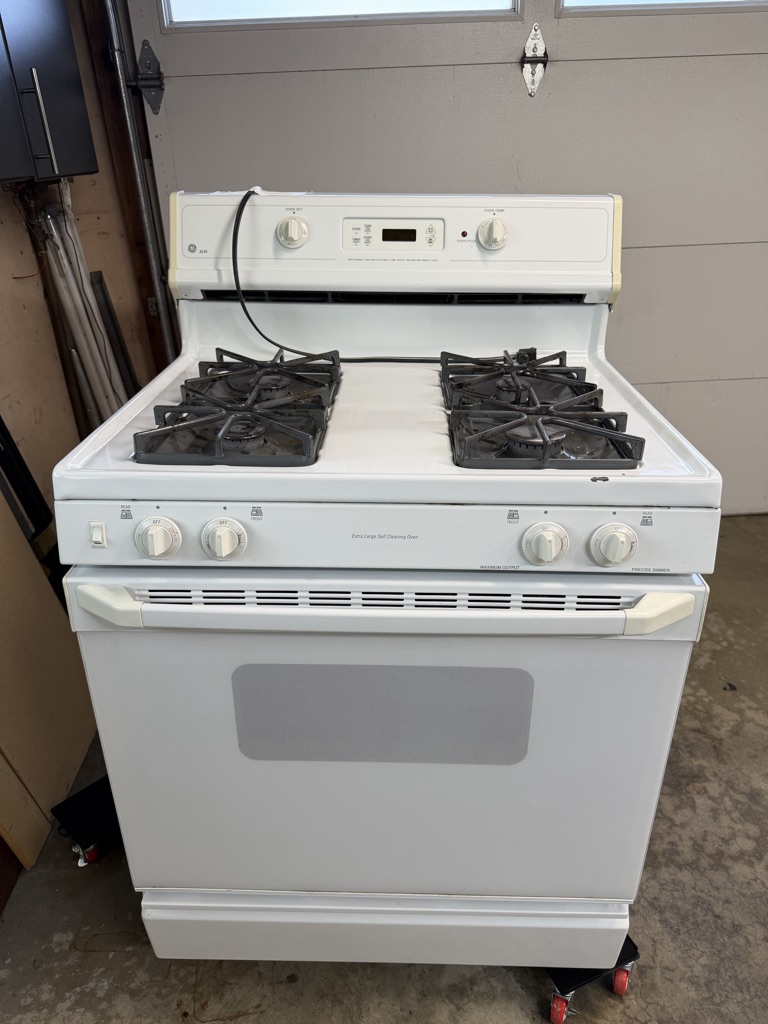 Free 30” GE Oven/Range