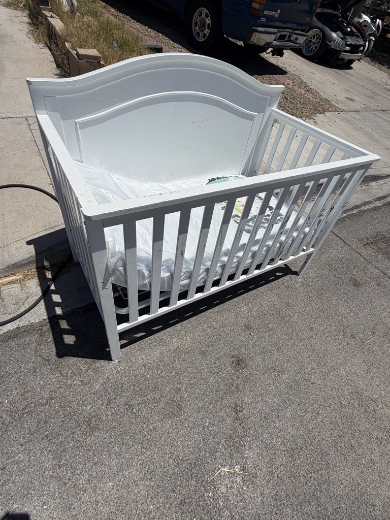 Free crib and mattress