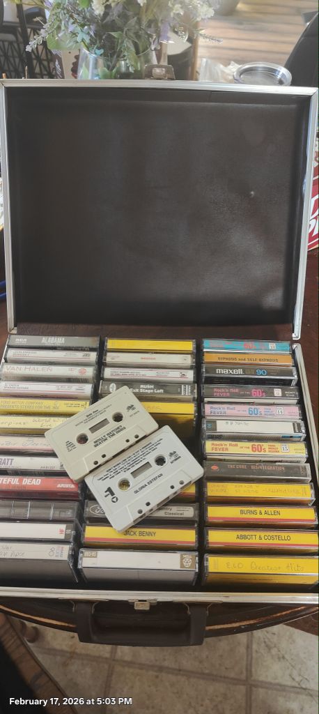 Free case and tapes