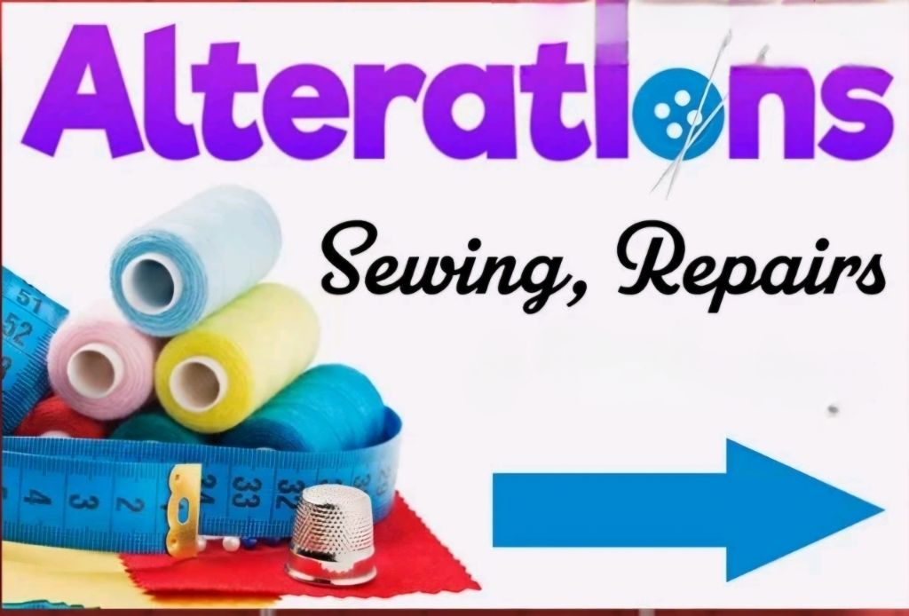 Free Alteration Sewing and Repairs anything