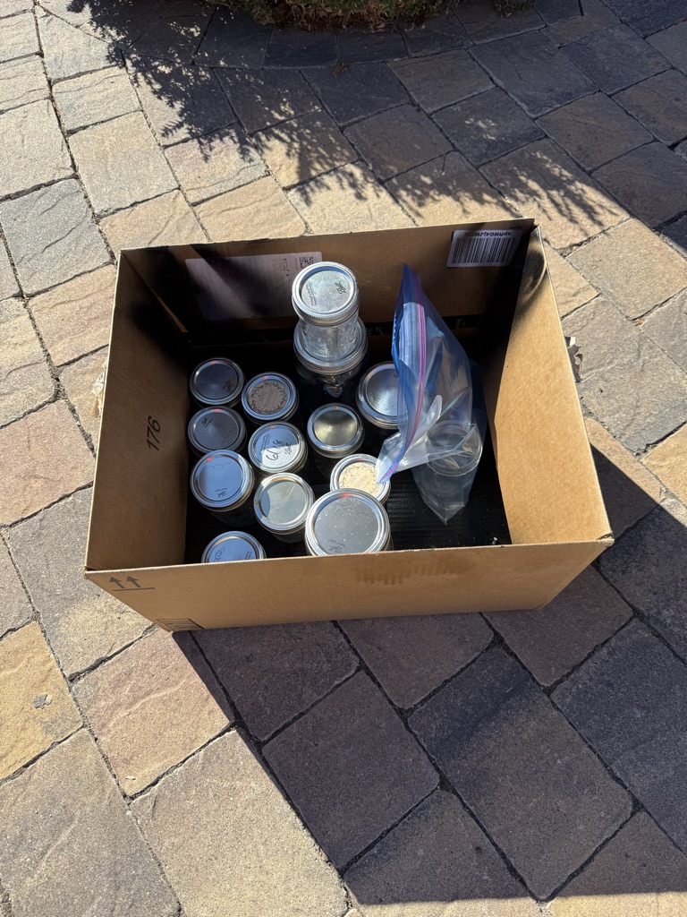Free canning jars