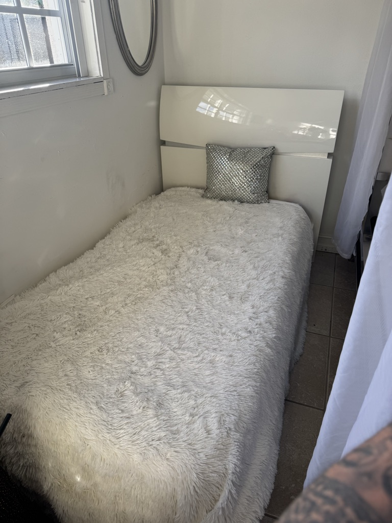 Free Twin bed with mattress