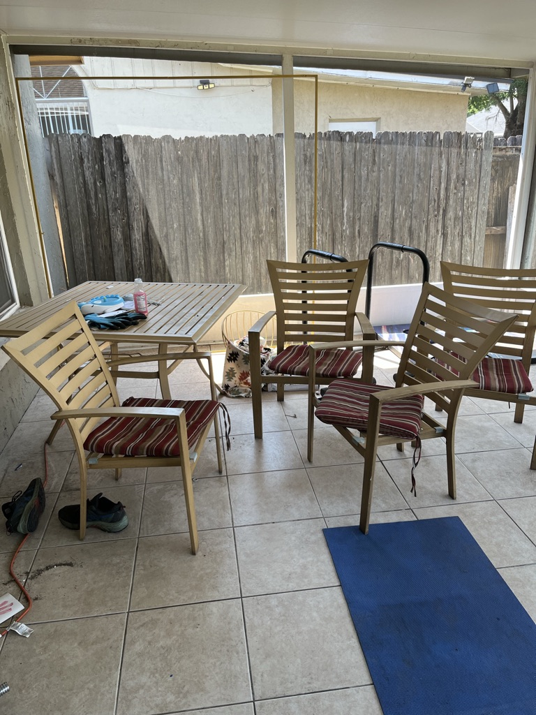 Free Patio set