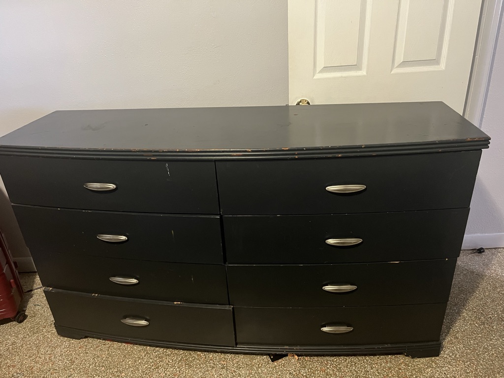 Free Dresser, Vintage solid wood computer table