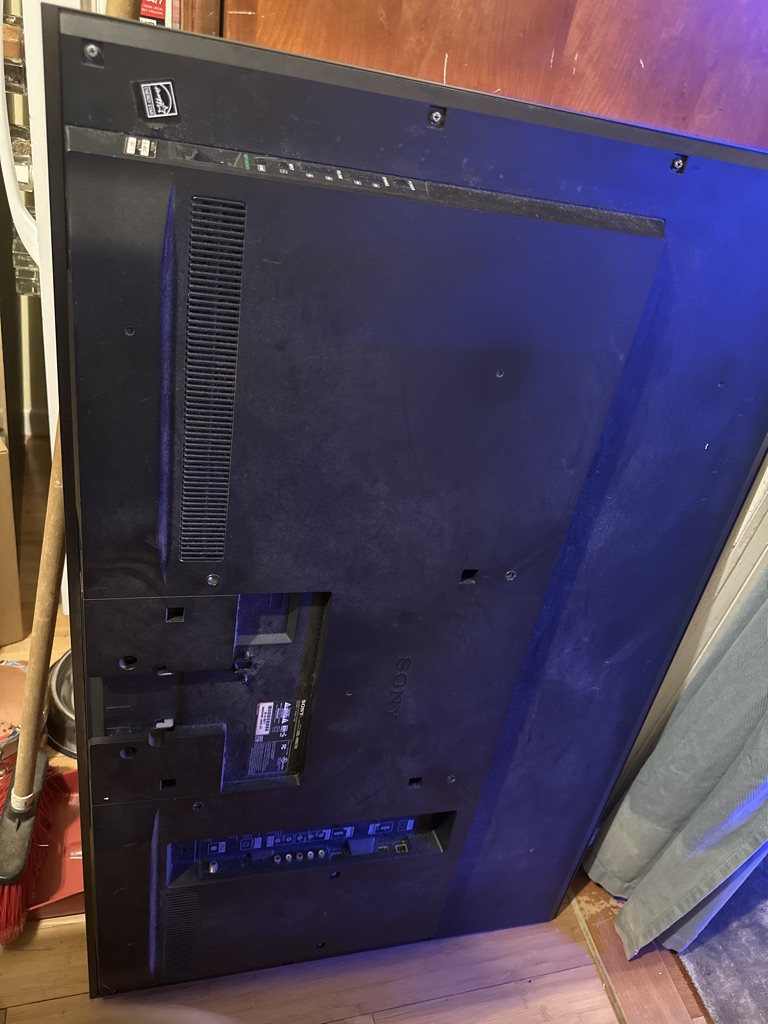 Free 50 inch Sony tv for parts