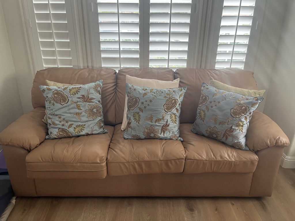 Free Leather (synthetic) sofa