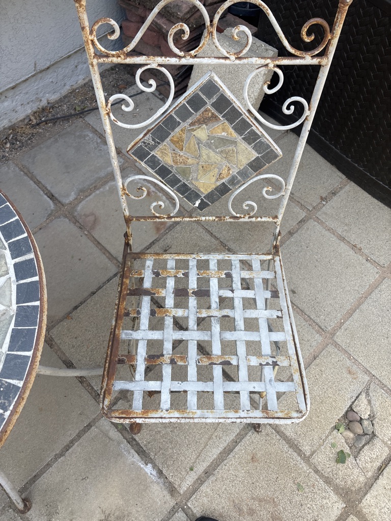 Free Patio Table and chair