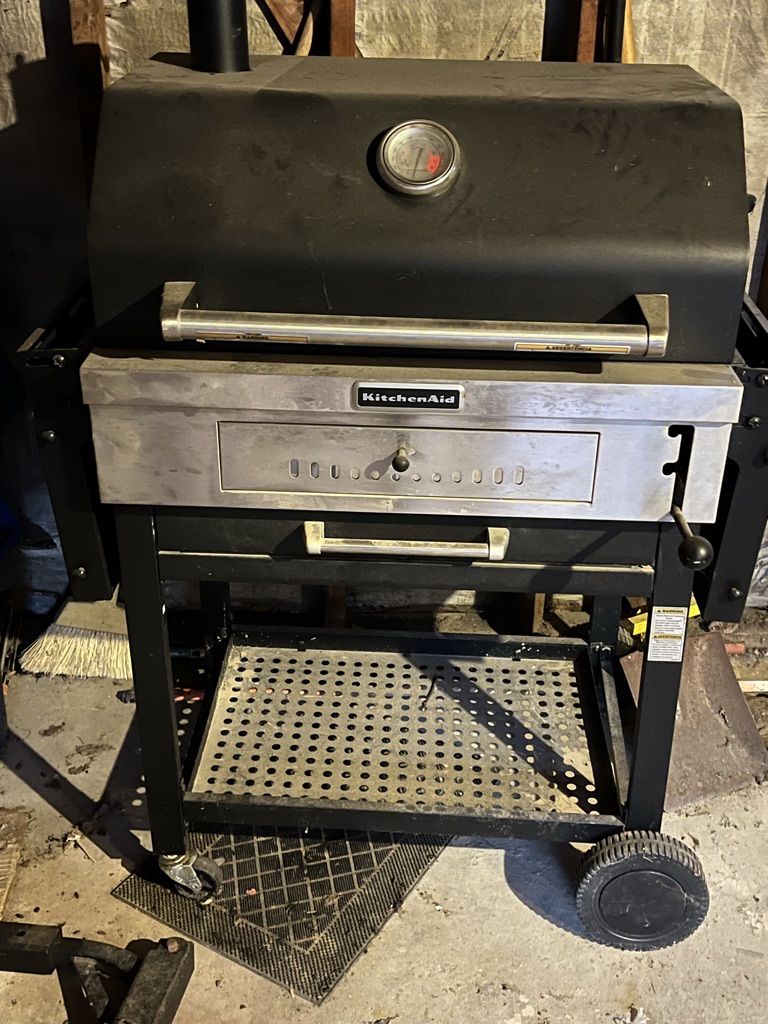 Free Charcoal grill and bag of charcoal