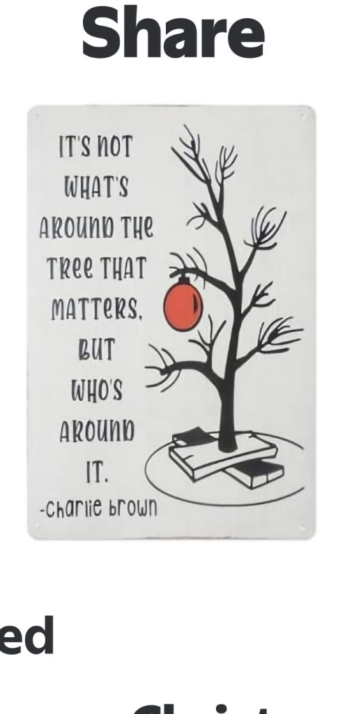 Free Christmas tree please