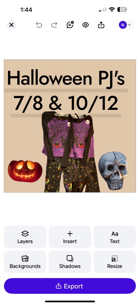 Free Misc girls clothing including Halloween PJ's