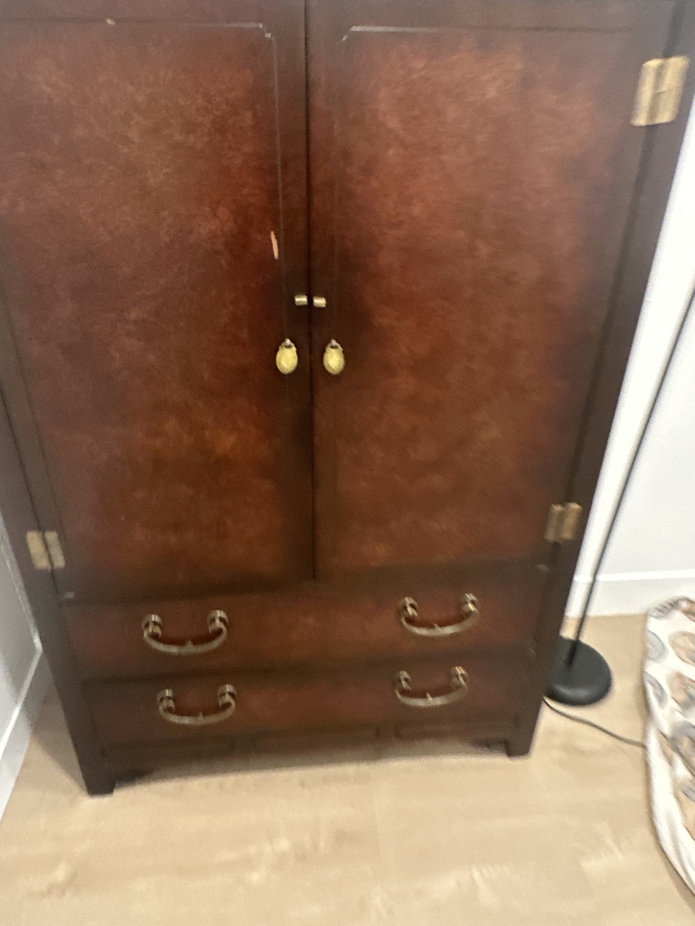 Free Beautiful Antique Wooden Cabinet