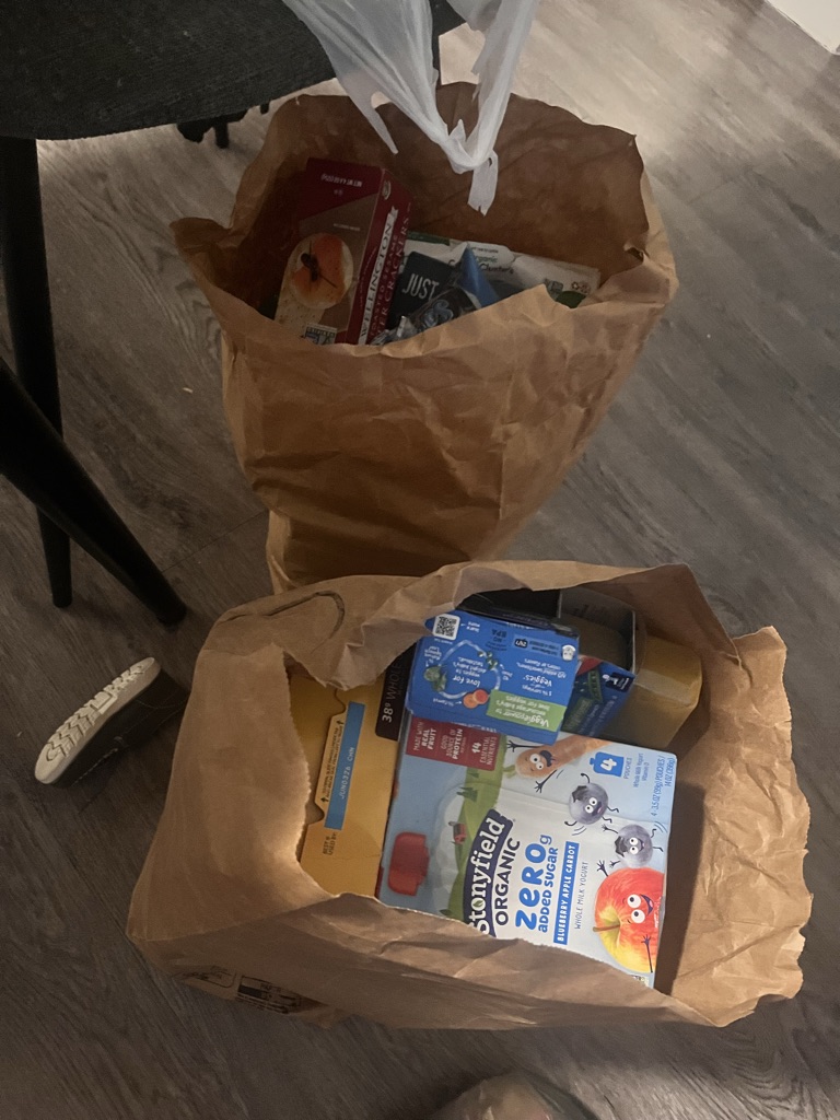 Free two bags of food