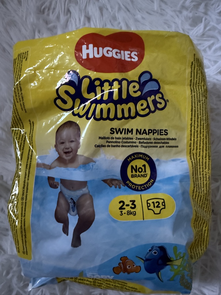 Free Open bag swim diapers