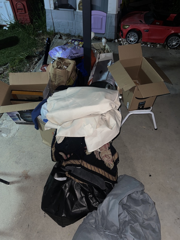 Free items clearing out storage