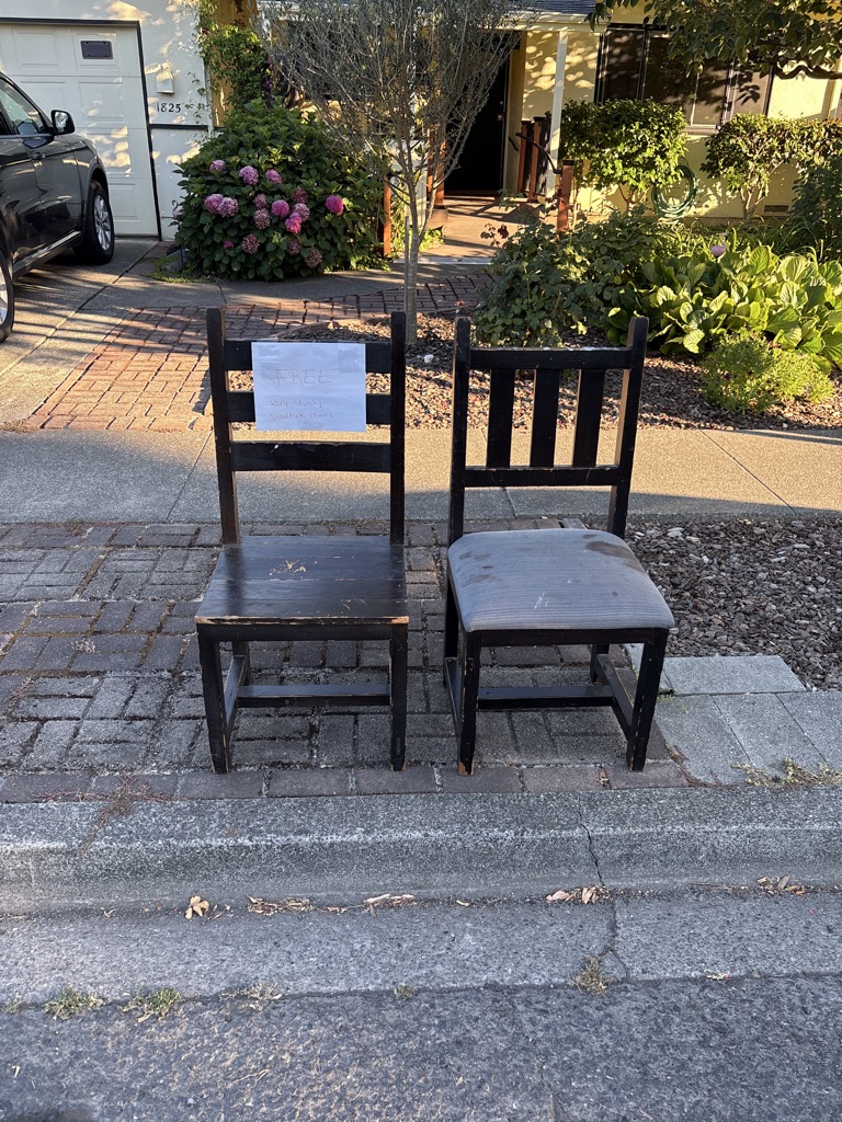 Free Wood Duck chairs