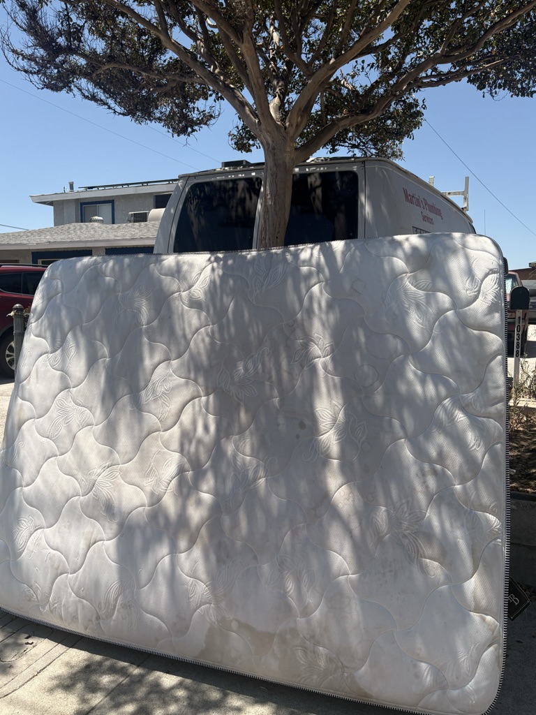 Free queen mattress and box spring