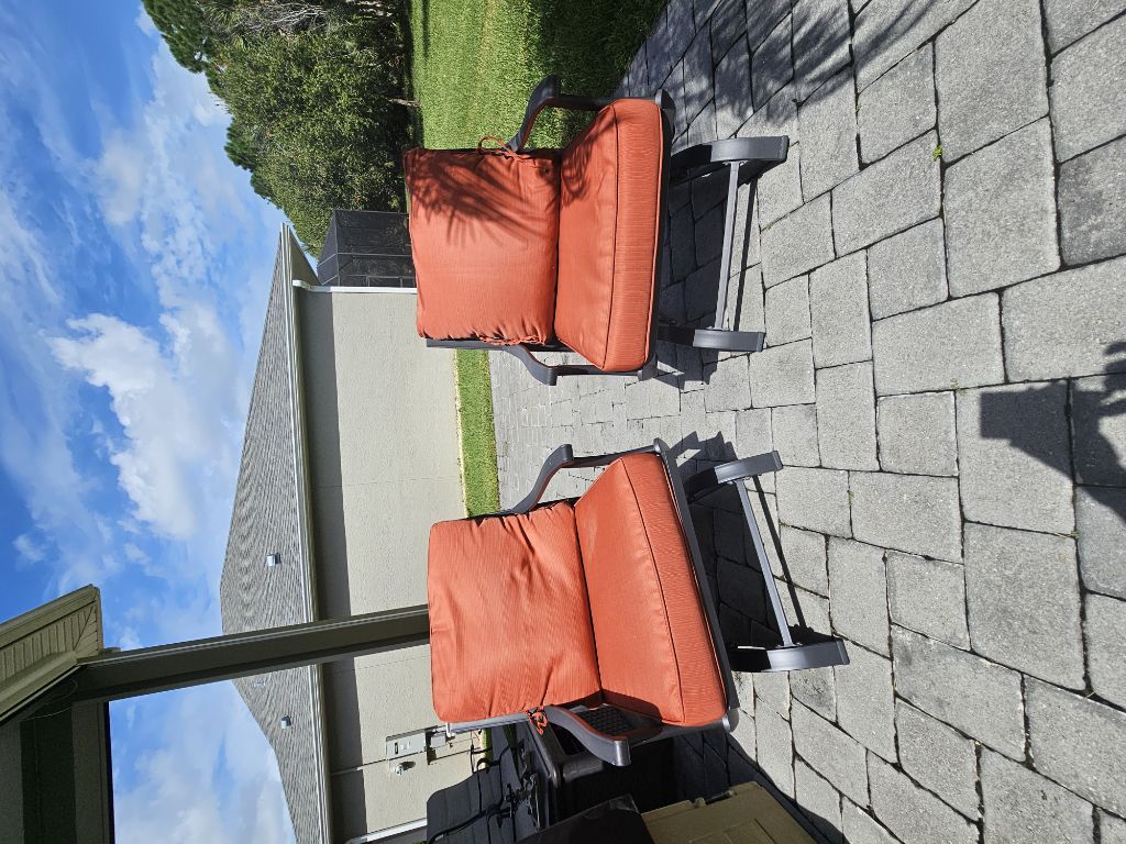 Free Two deck chairs
